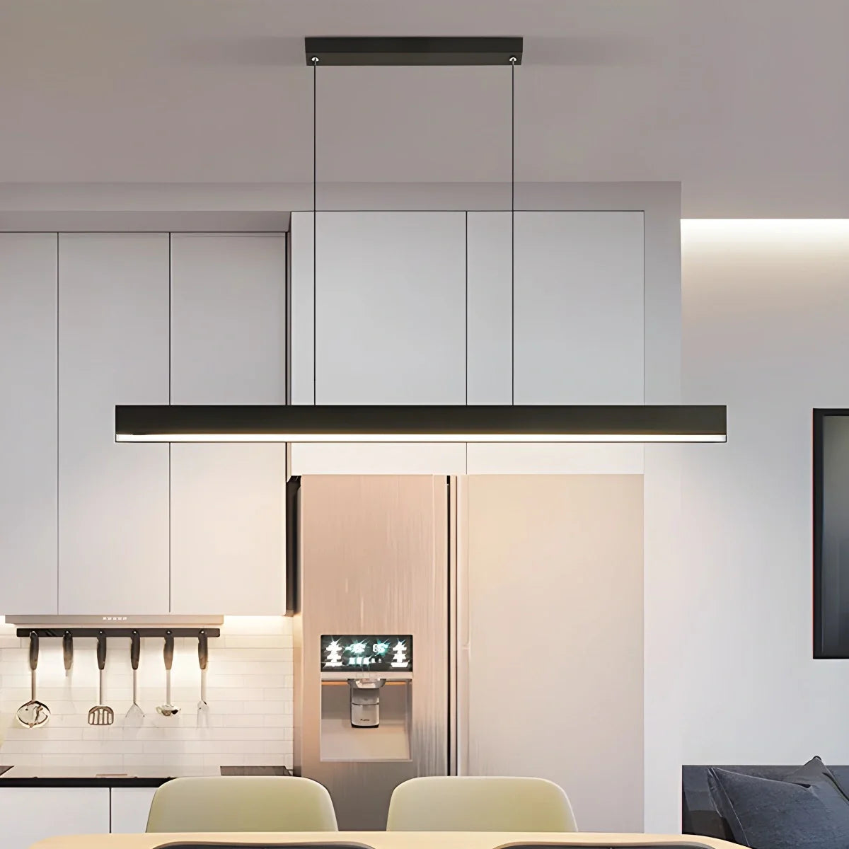 Feyran Modern Linear Pendant Light for Kitchen Island