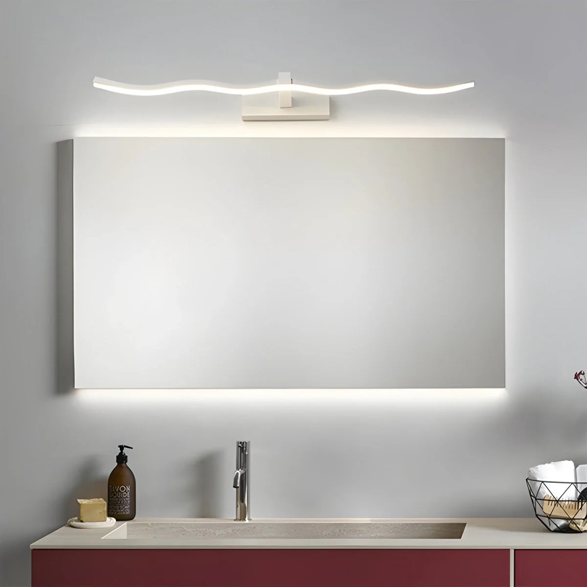 Feyran Linear Vanity Bathroom Wall Sconce For Mirror