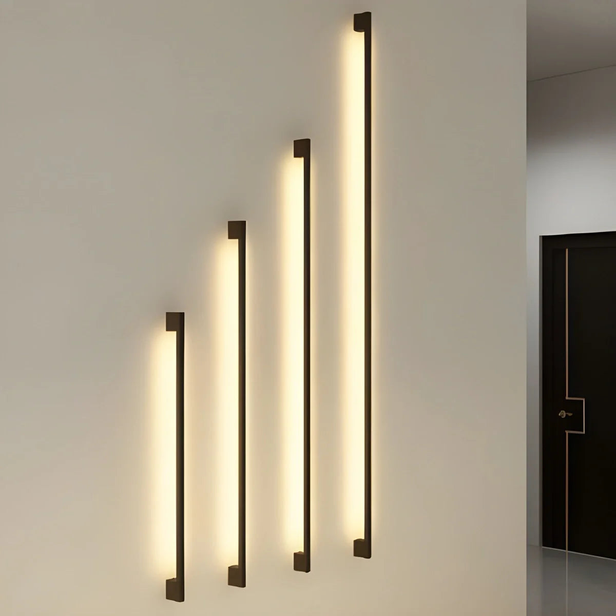 Feyran Long Linear Stairwell Wall Sconce
