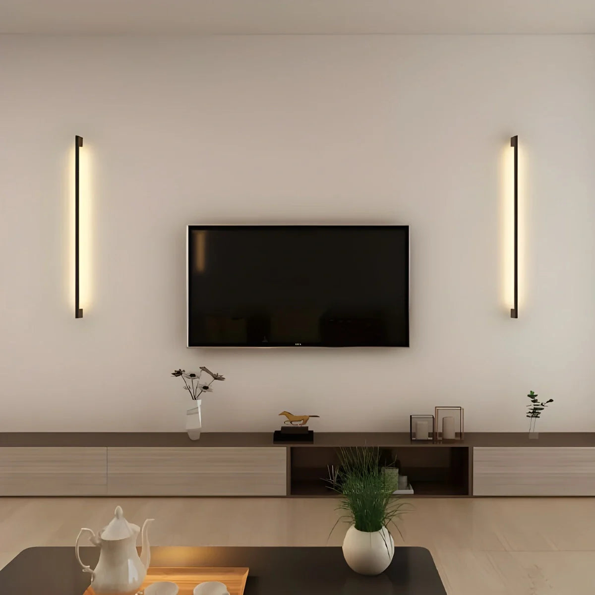 Feyran Long Linear Stairwell Wall Sconce