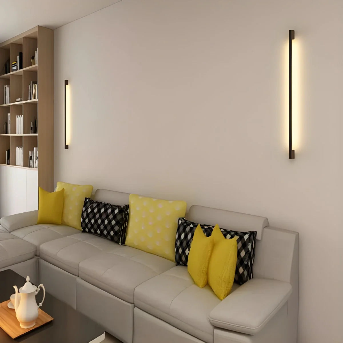 Feyran Long Linear Stairwell Wall Sconce