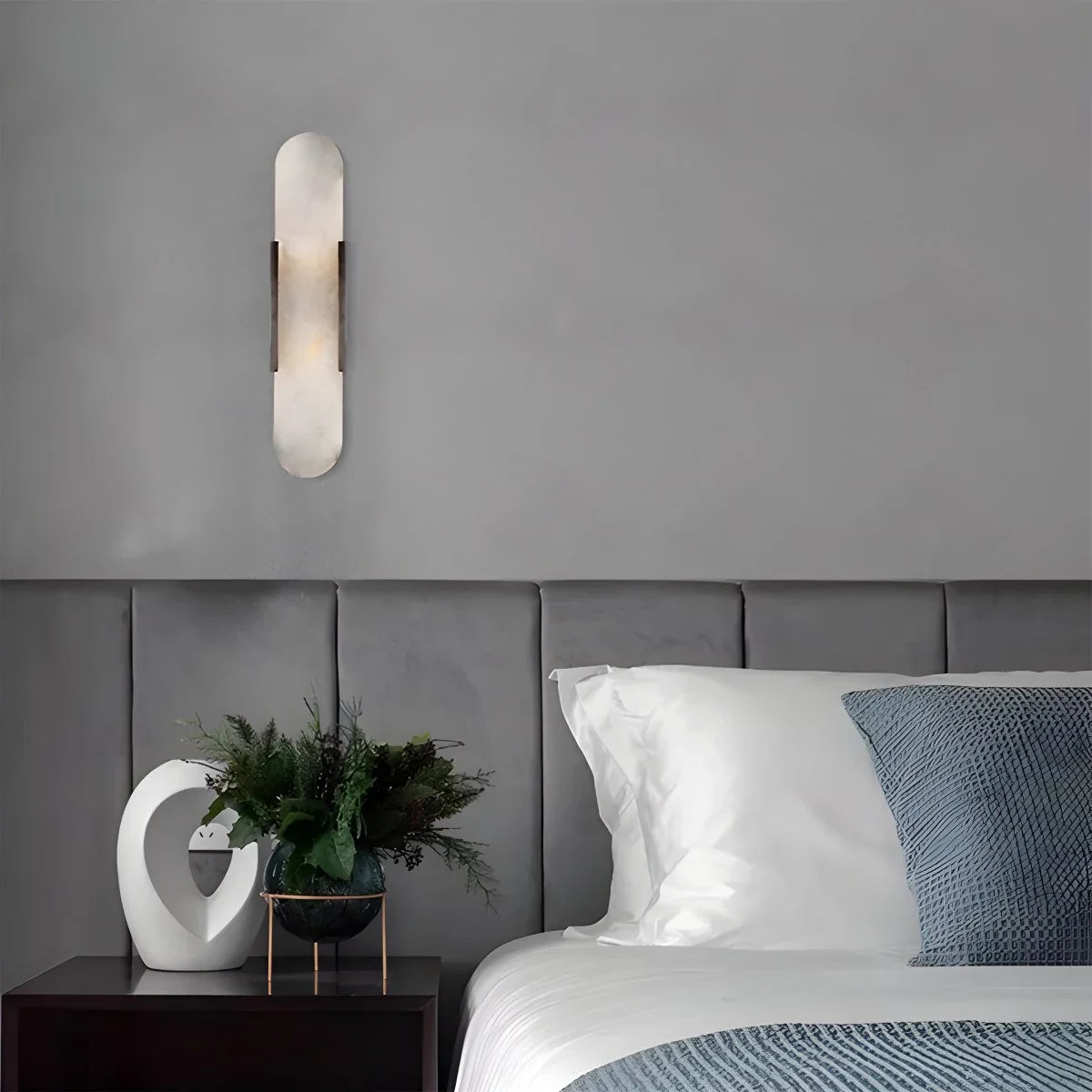 Feyran Luxury Spanish Alabaster Wall Sconce for Living Room