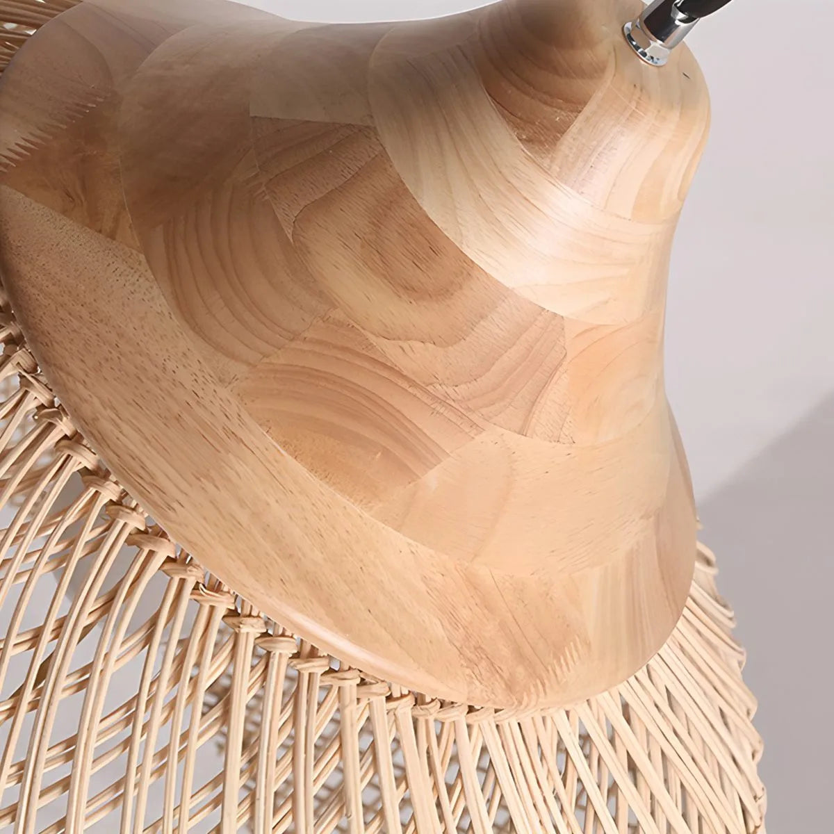Feyran Rattan Lantern Pendant Light for Dining Room