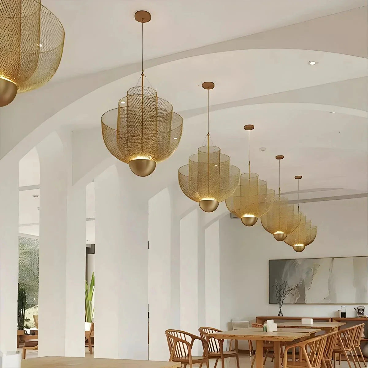Feyran Meshmatics Hanging Lamp for Kitchens Dining Room