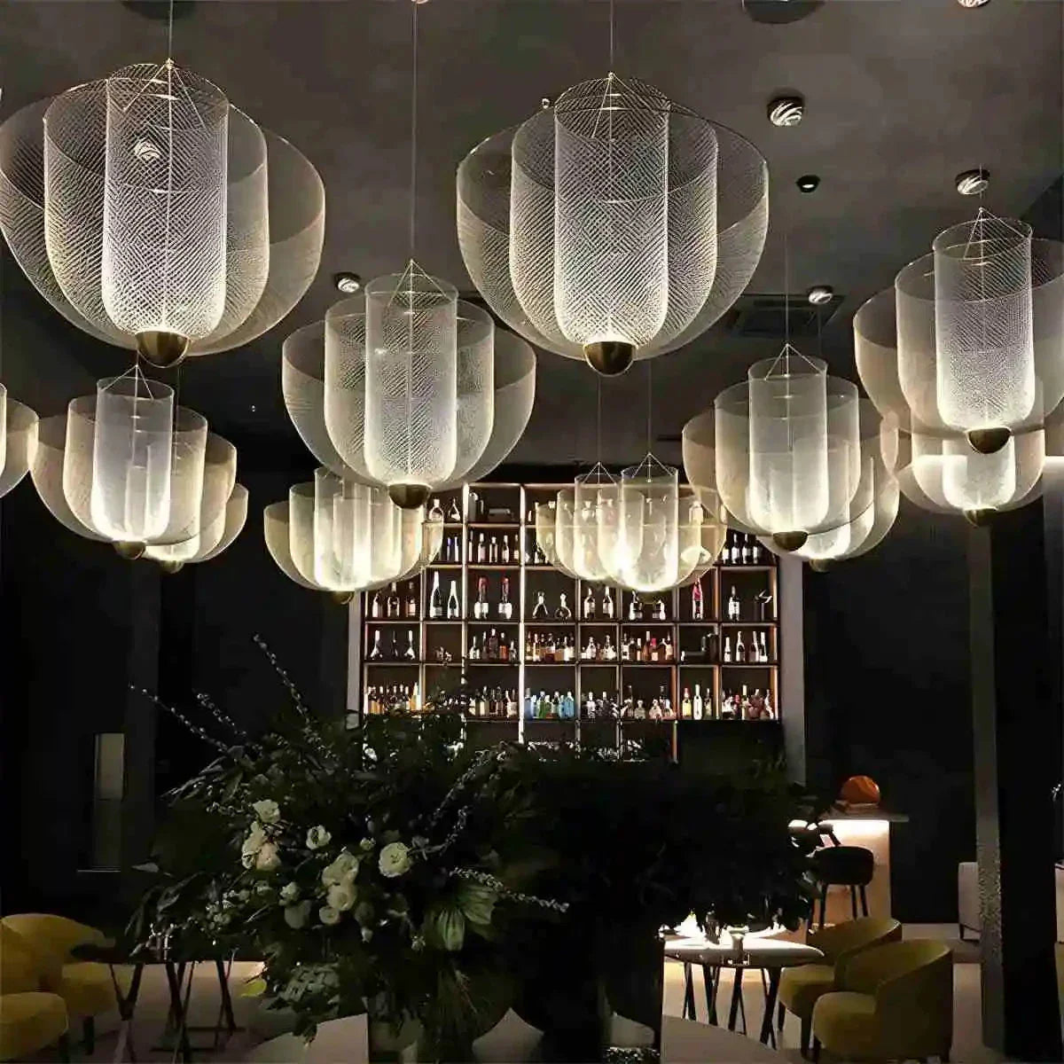 Feyran Meshmatics Hanging Lamp for Kitchens Dining Room