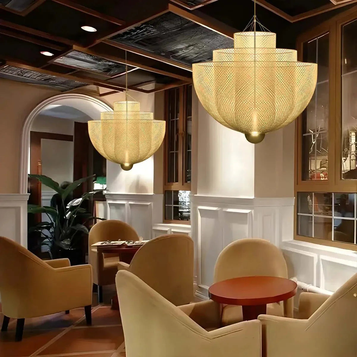 Feyran Meshmatics Hanging Lamp for Kitchens Dining Room