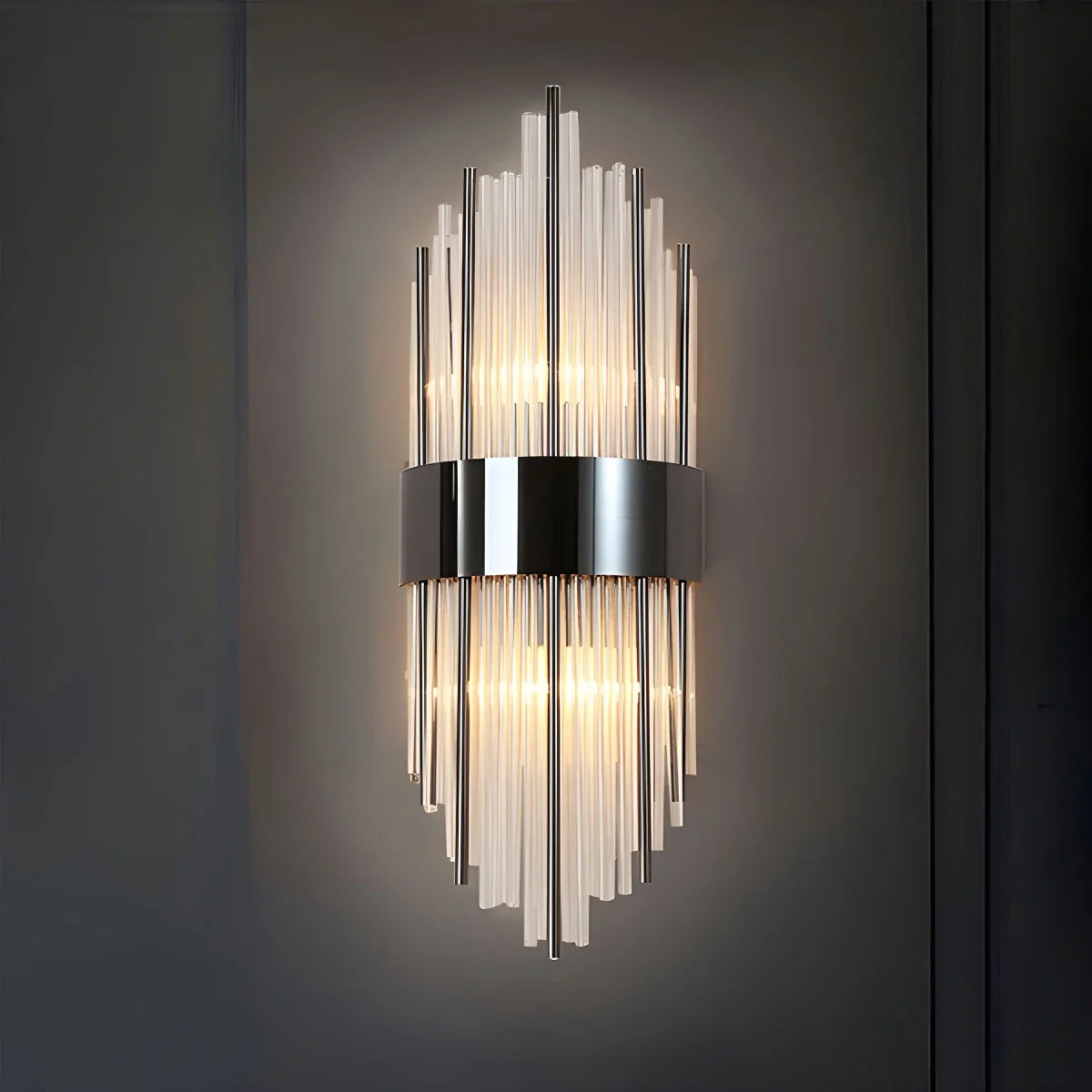 Feyran Minimal Luxury Glass Wall Lamp