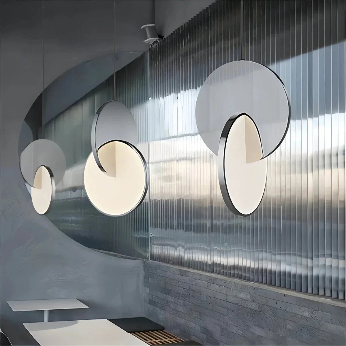 Feyran Minimalist LED Pendant Light for Living Room Kitchen