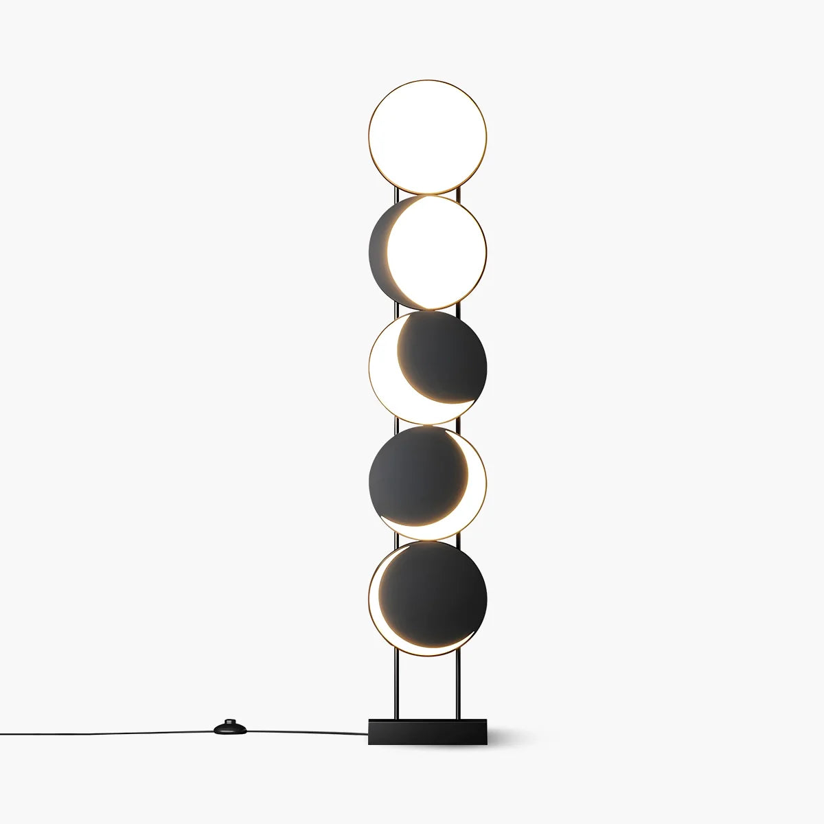 Feyran Minimalist Moon Phase Floor Lamp