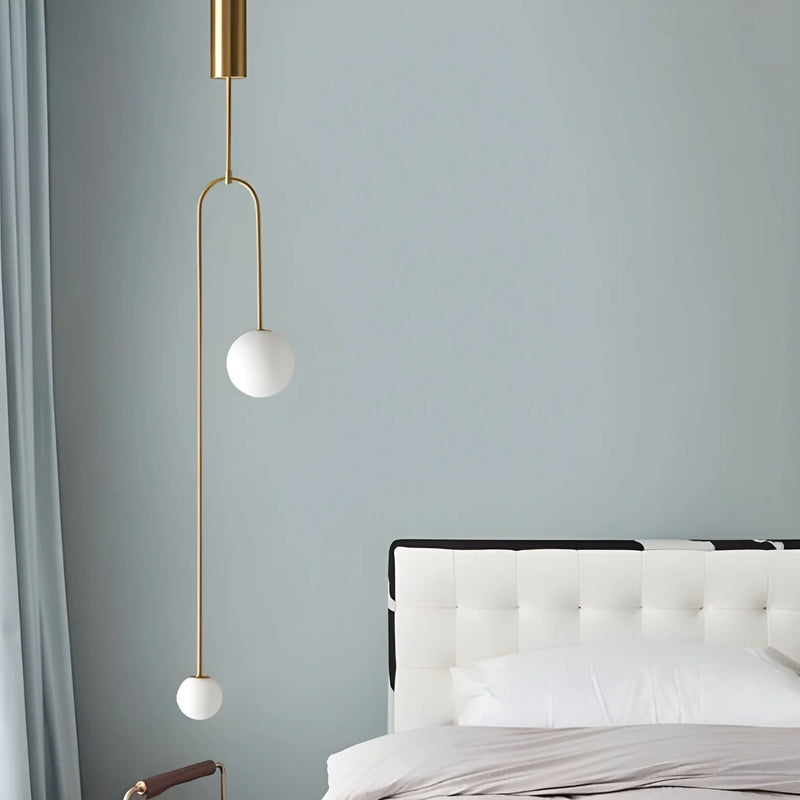 Feyran Minimalist Linear Metal Chandelier