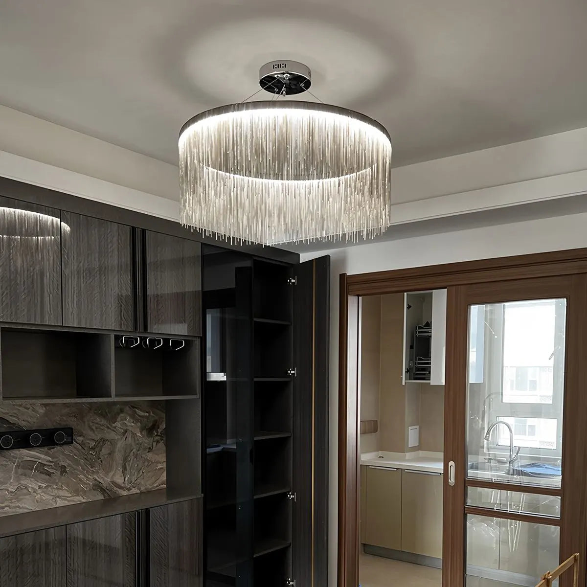 Feyran Modern Art Decor Tassel Chandelier