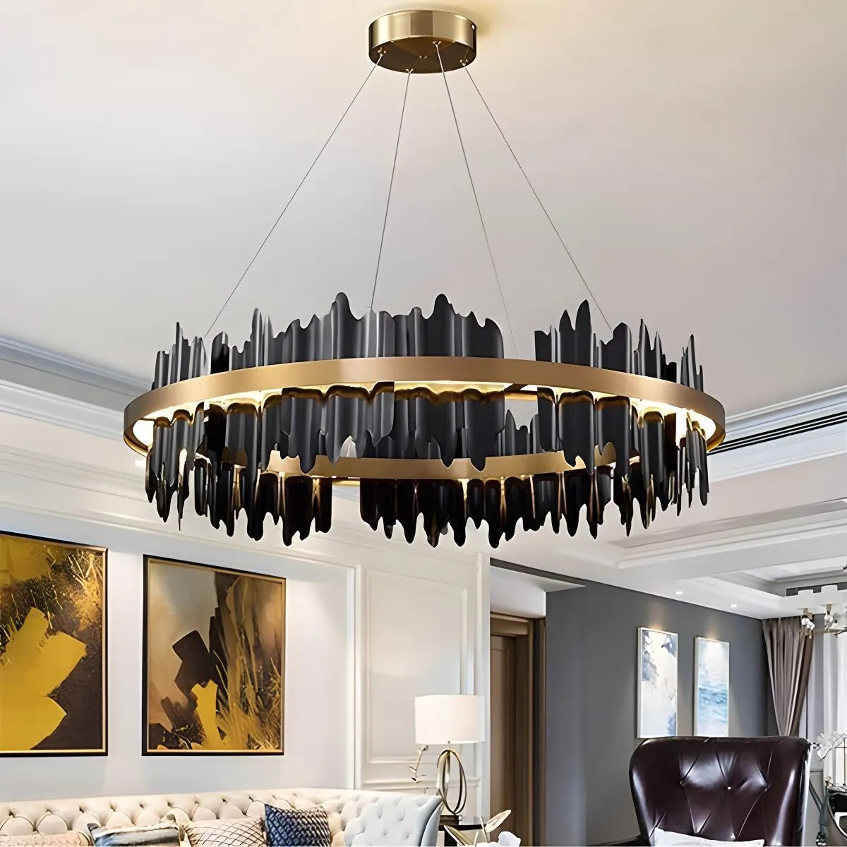 Feyran Modern Creative Round Chandelier