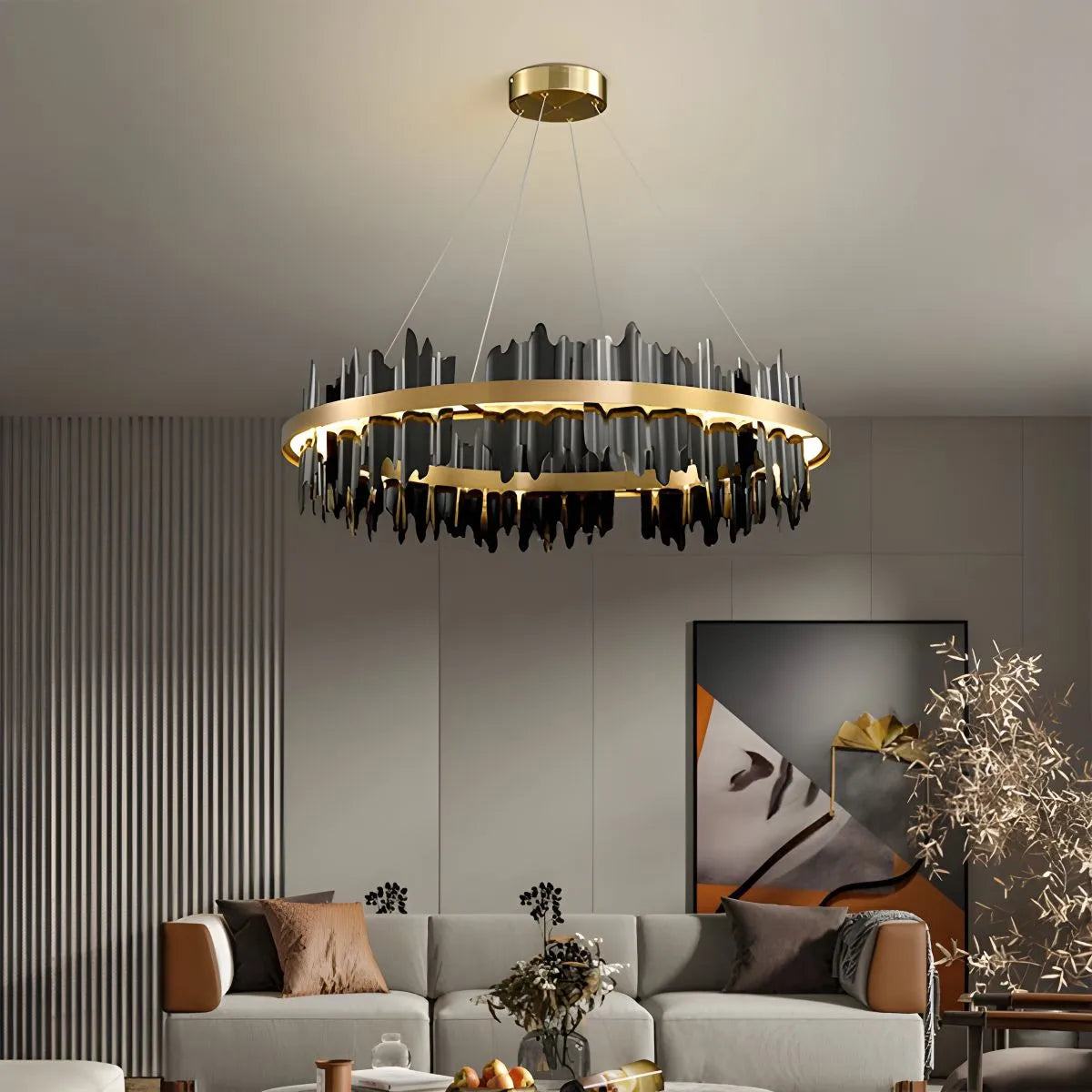 Feyran Modern Creative Round Chandelier