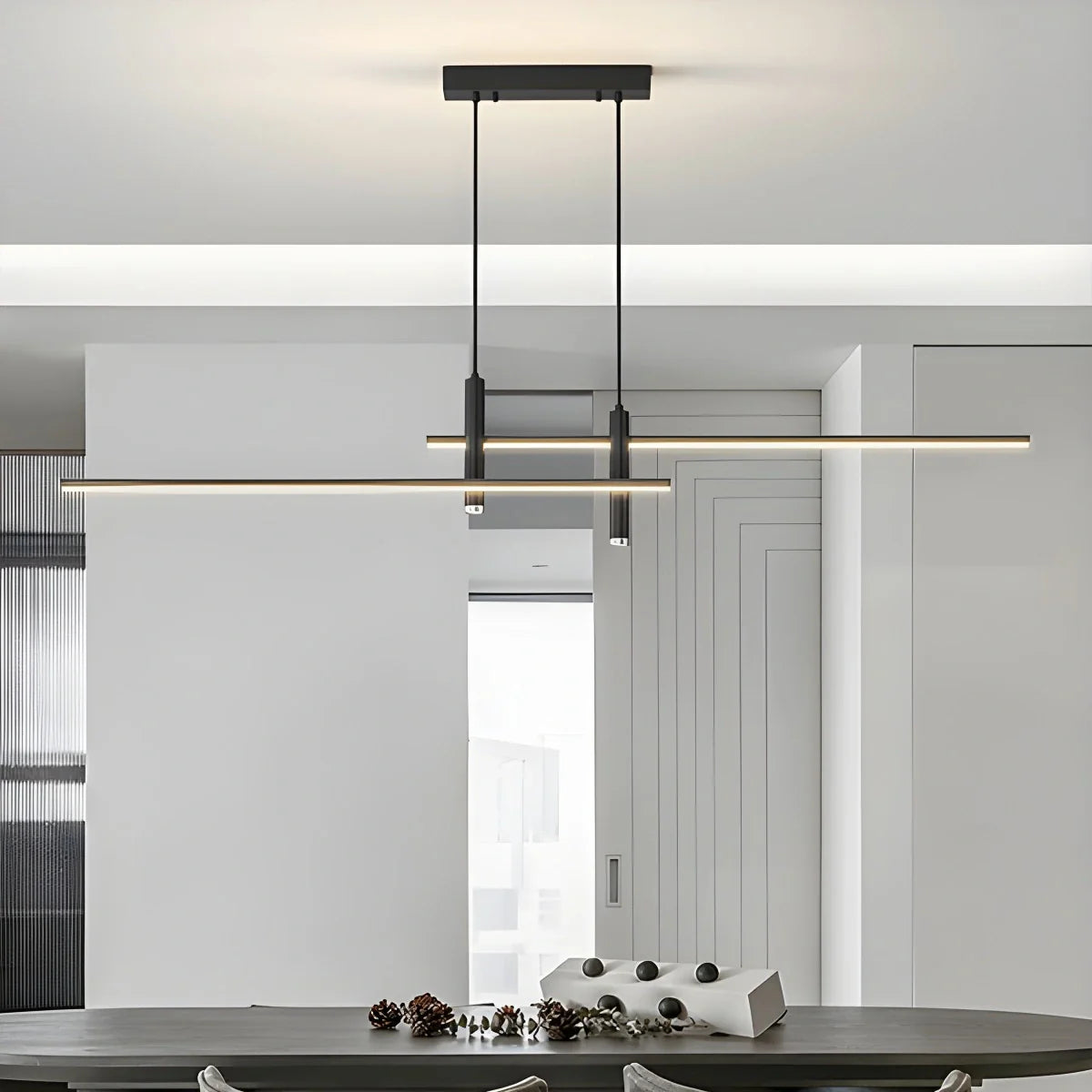 Feyran Modern Minimalist Linear LED Pendant Light