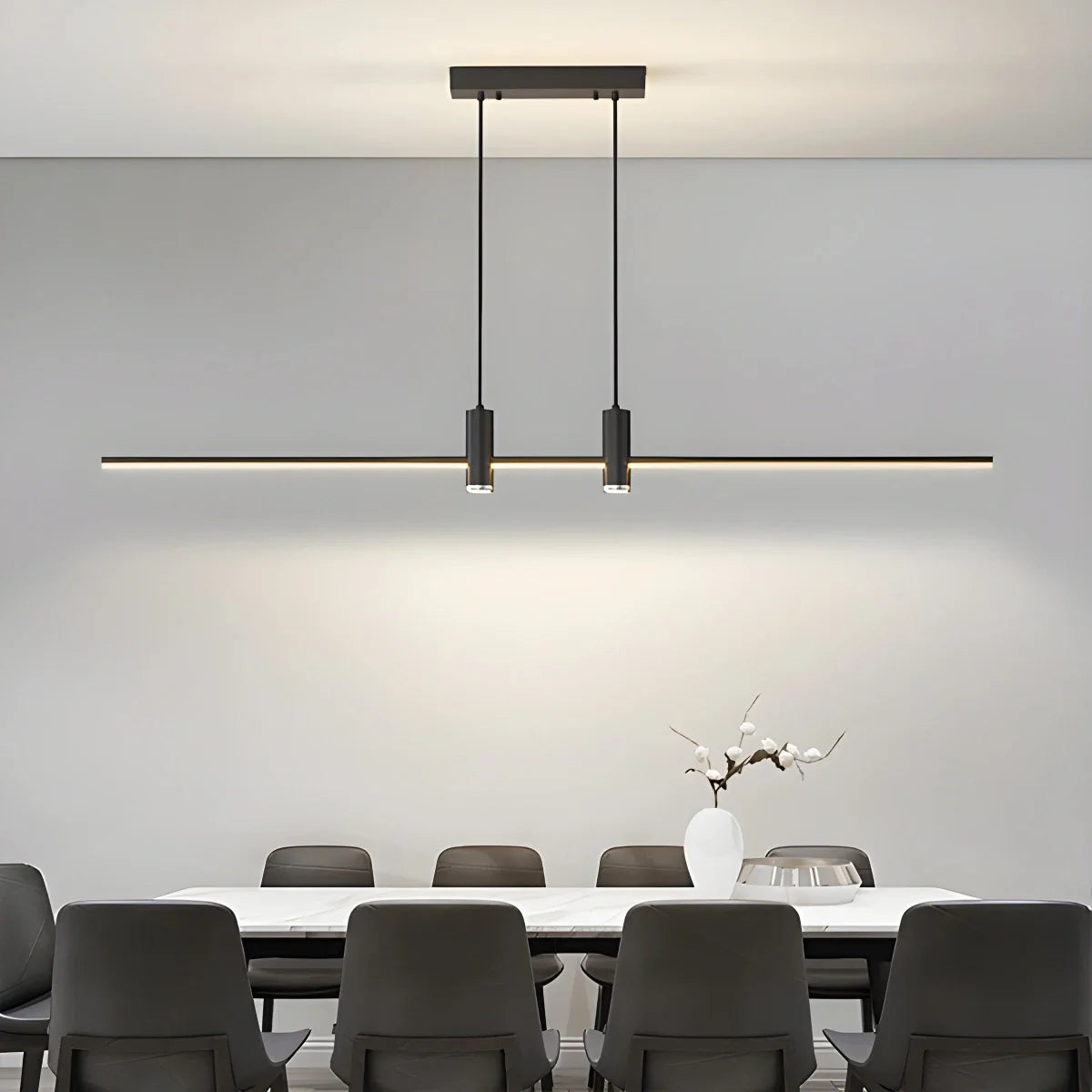Feyran Modern Minimalist Linear LED Pendant Light