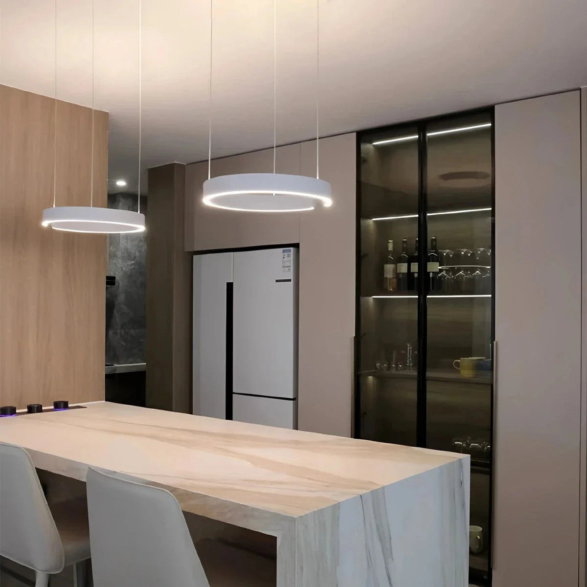 Feyran Modern Ring LED Chandelier for Living Room