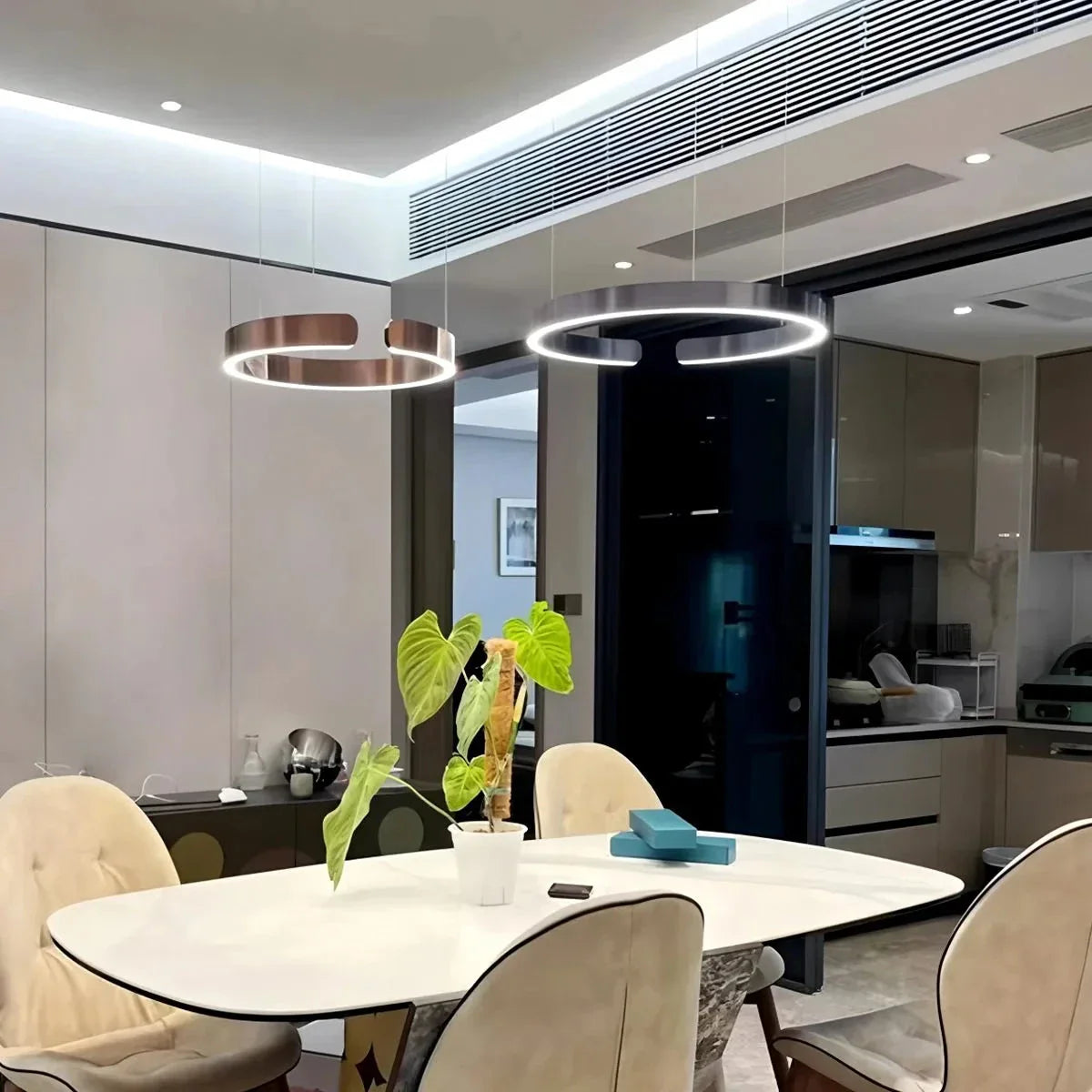 Feyran Modern Ring LED Chandelier for Living Room