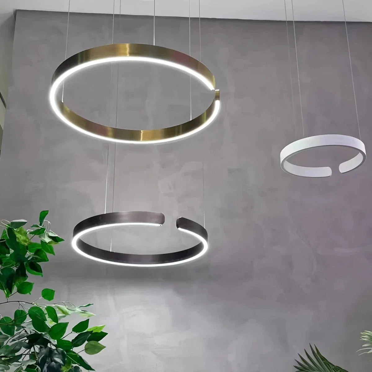 Feyran Modern Ring LED Chandelier for Living Room