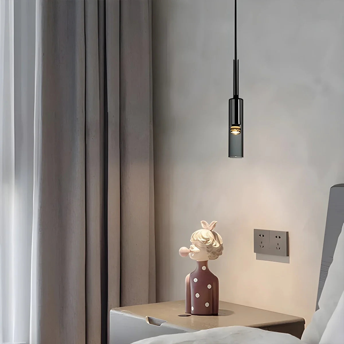 Feyran Modern Simple All Copper Wall Lamp