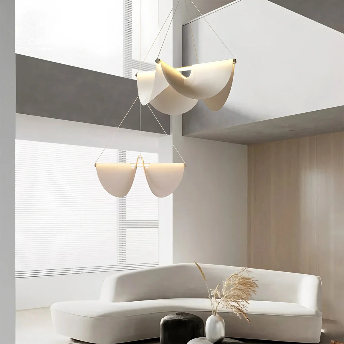 Feyran Moooi Drape Fabric Dining Room Pendant Light