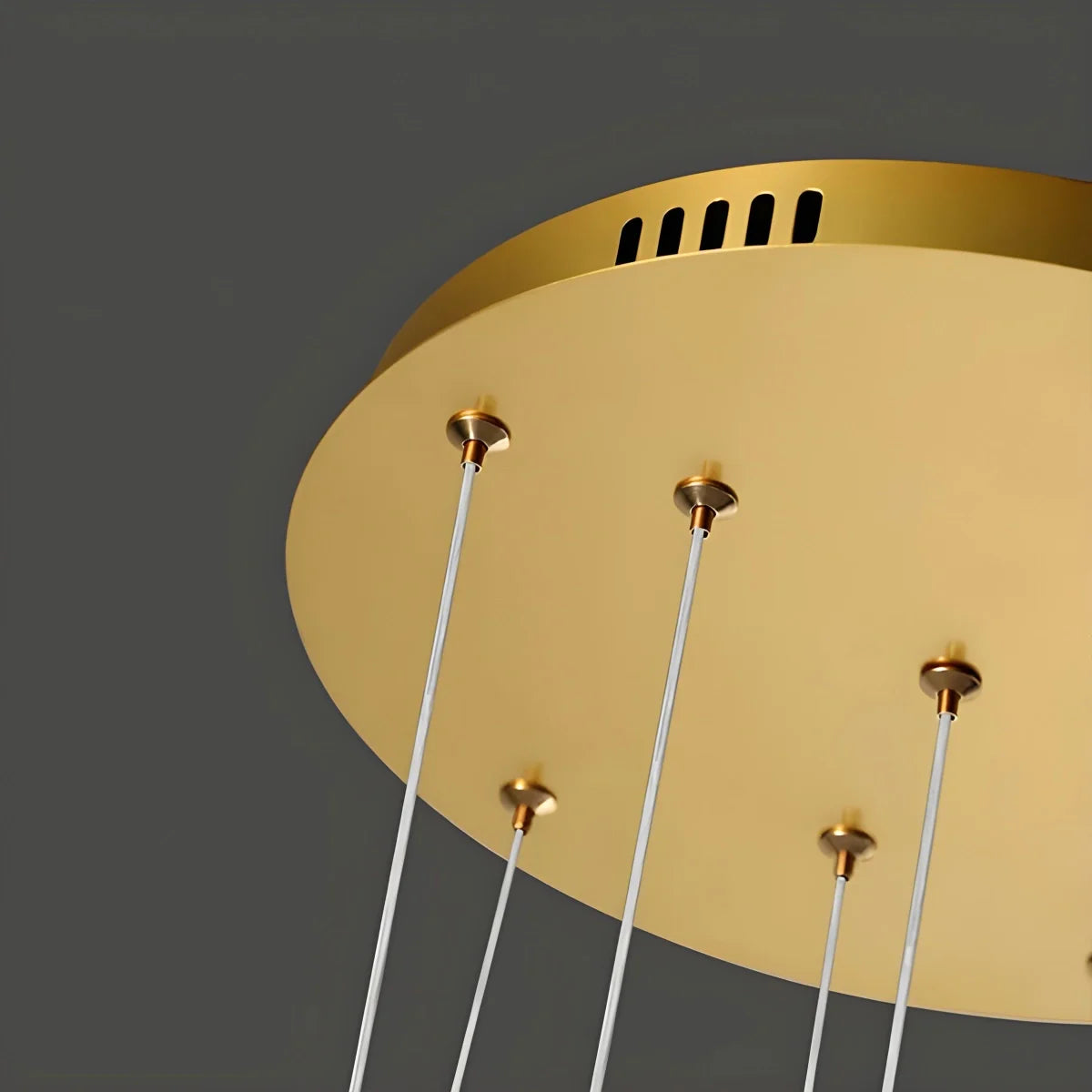 Feyran Nordic Circular Villa Crystal Chandelier
