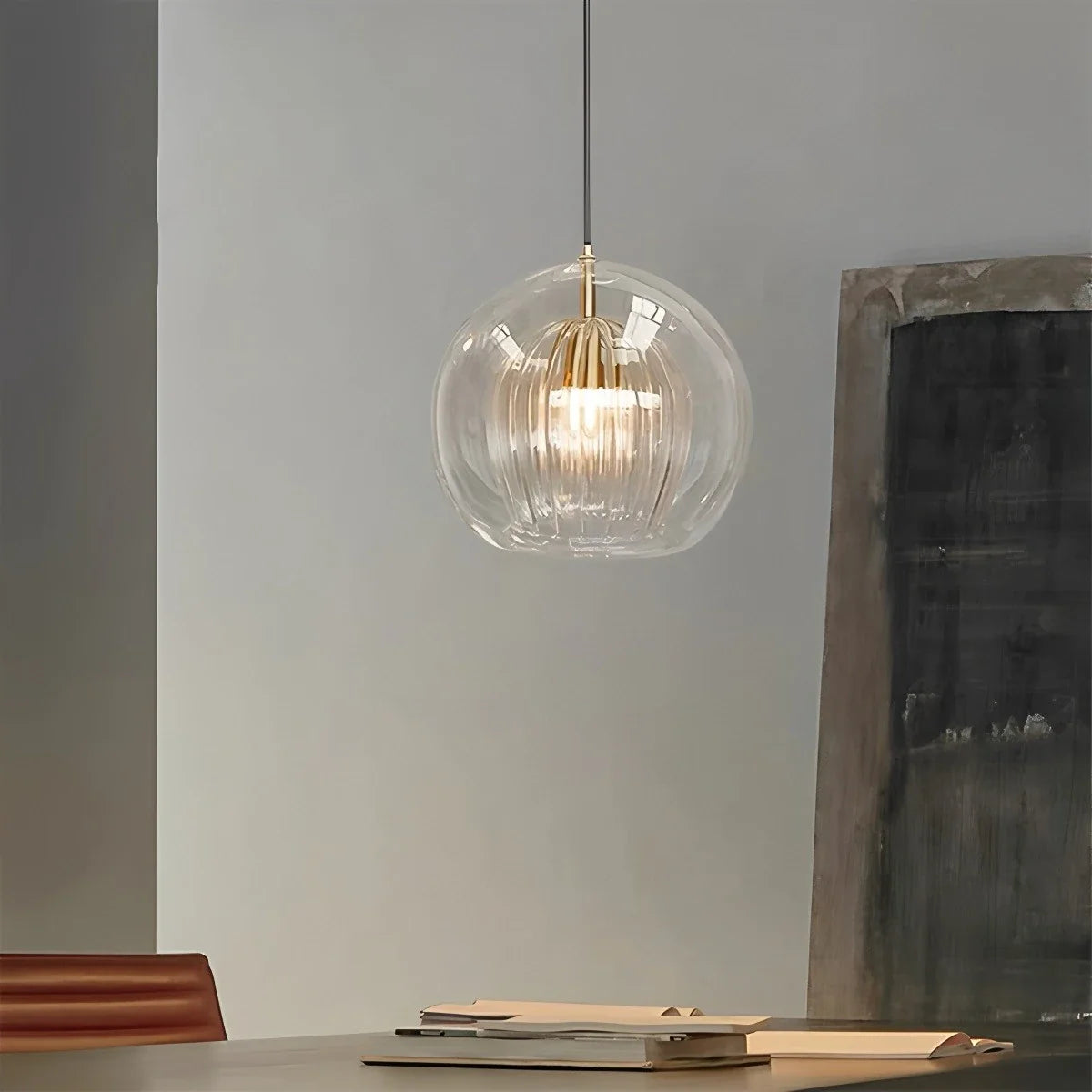 Feyran Nordic Glass Globe Pendant Light for Modern Interiors