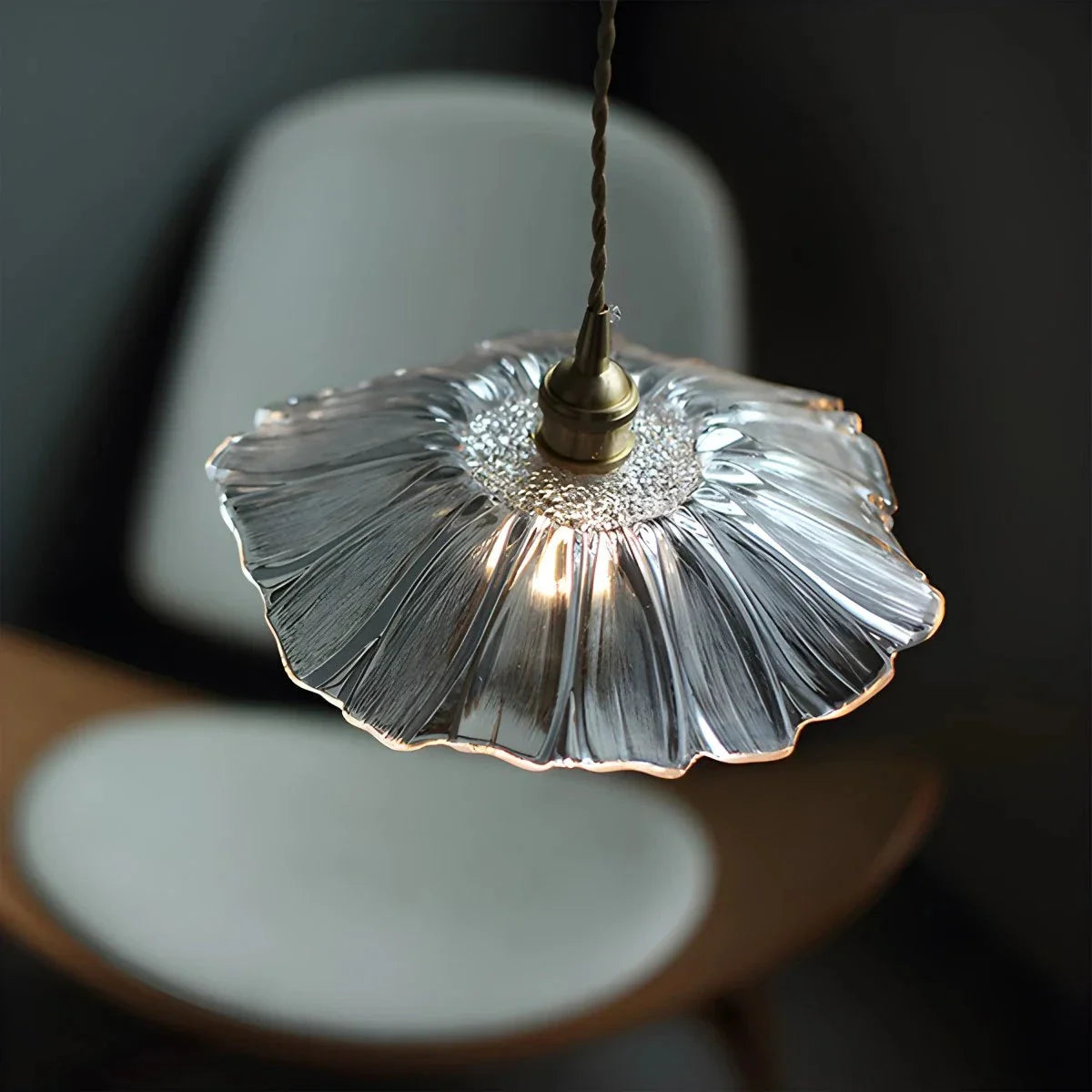 Feyran Nordic Japanese Glass Chandelier for Living Room