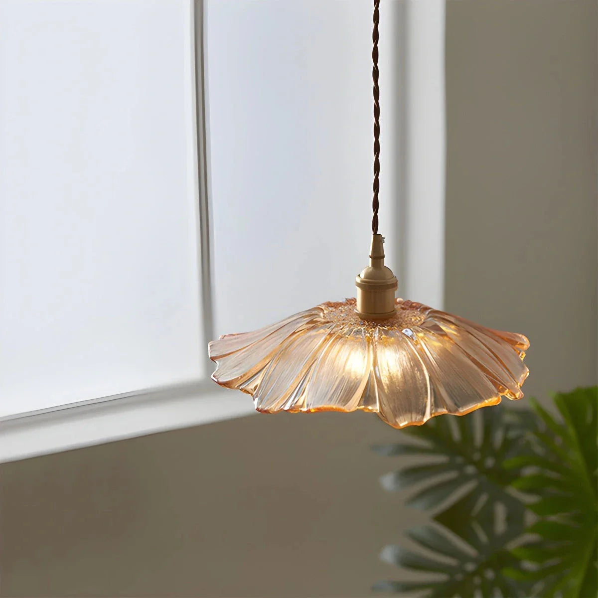 Feyran Nordic Japanese Glass Chandelier for Living Room