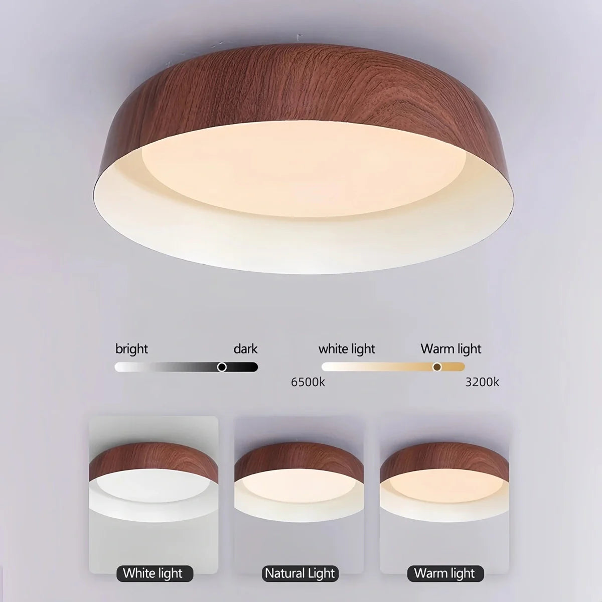 Feyran Nordic LED Alloy Ceiling Light for Bedroom