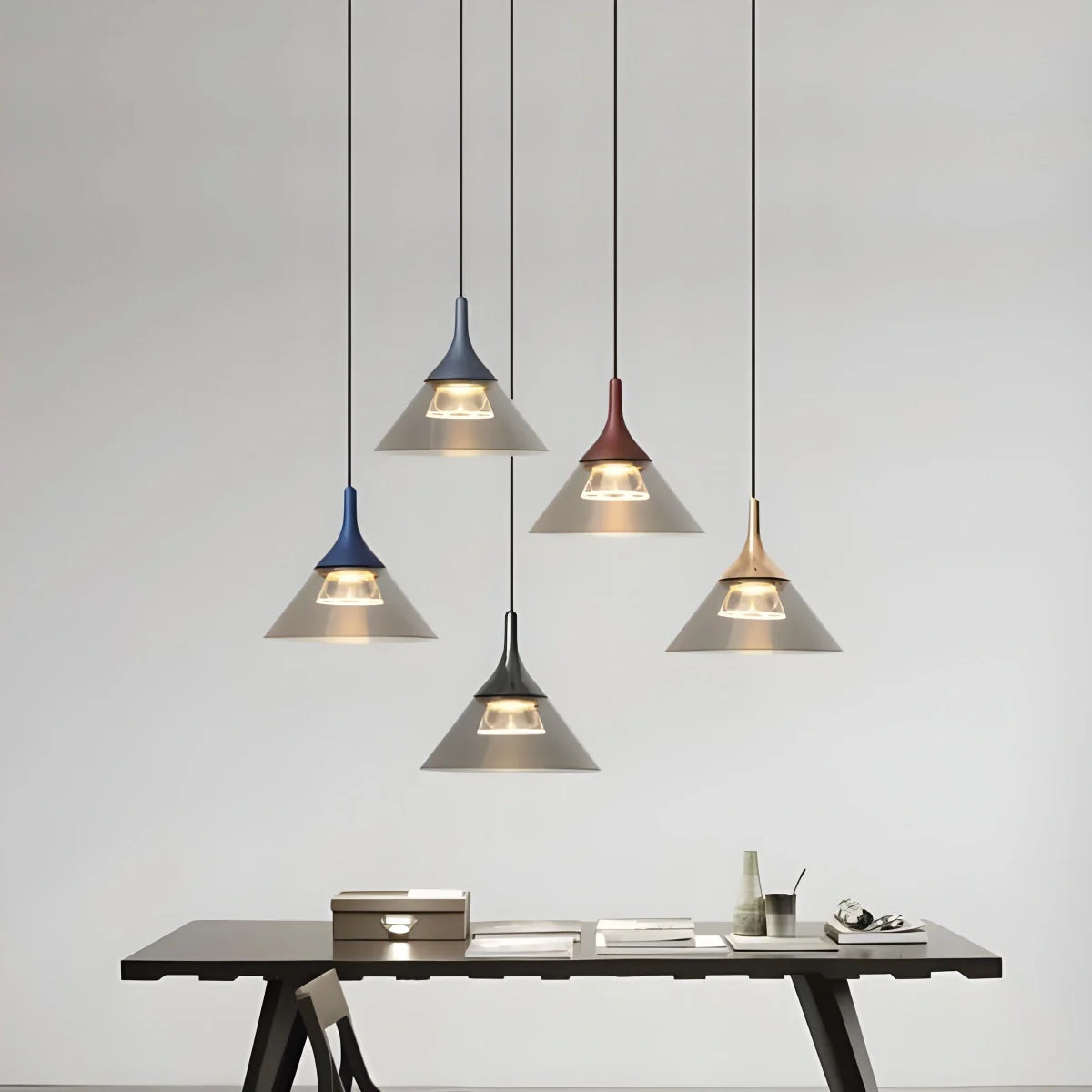 Feyran Nordic Led Art Pendant Light for Dining Room