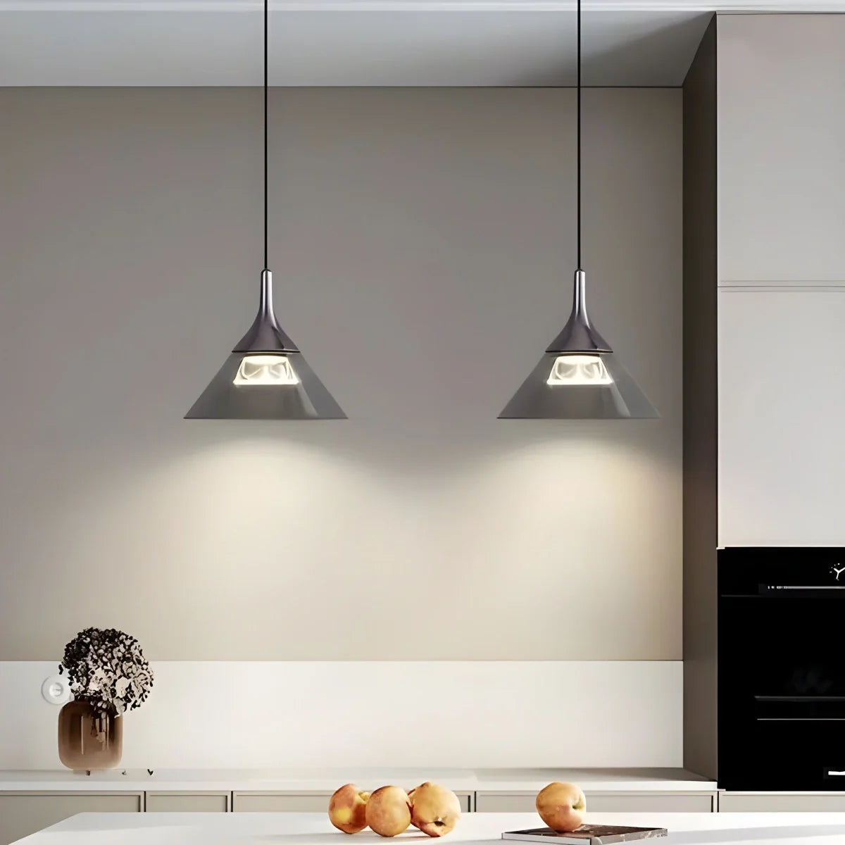 Feyran Nordic Led Art Pendant Light for Dining Room
