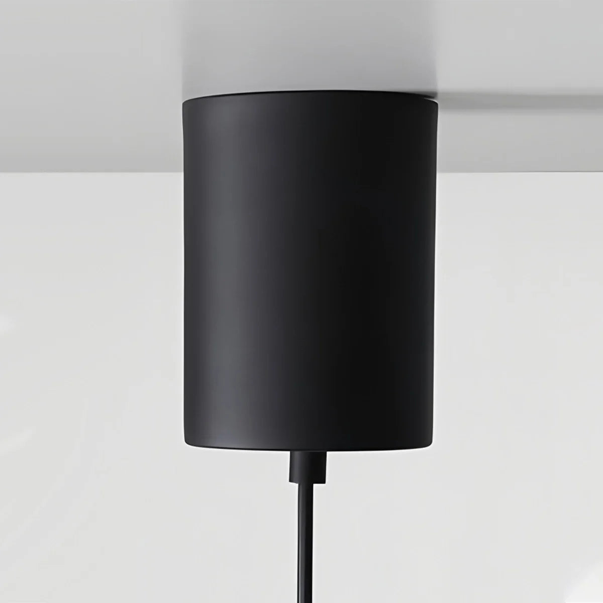 Feyran Nordic Minimalist Black Semi-Circular Pendant Light