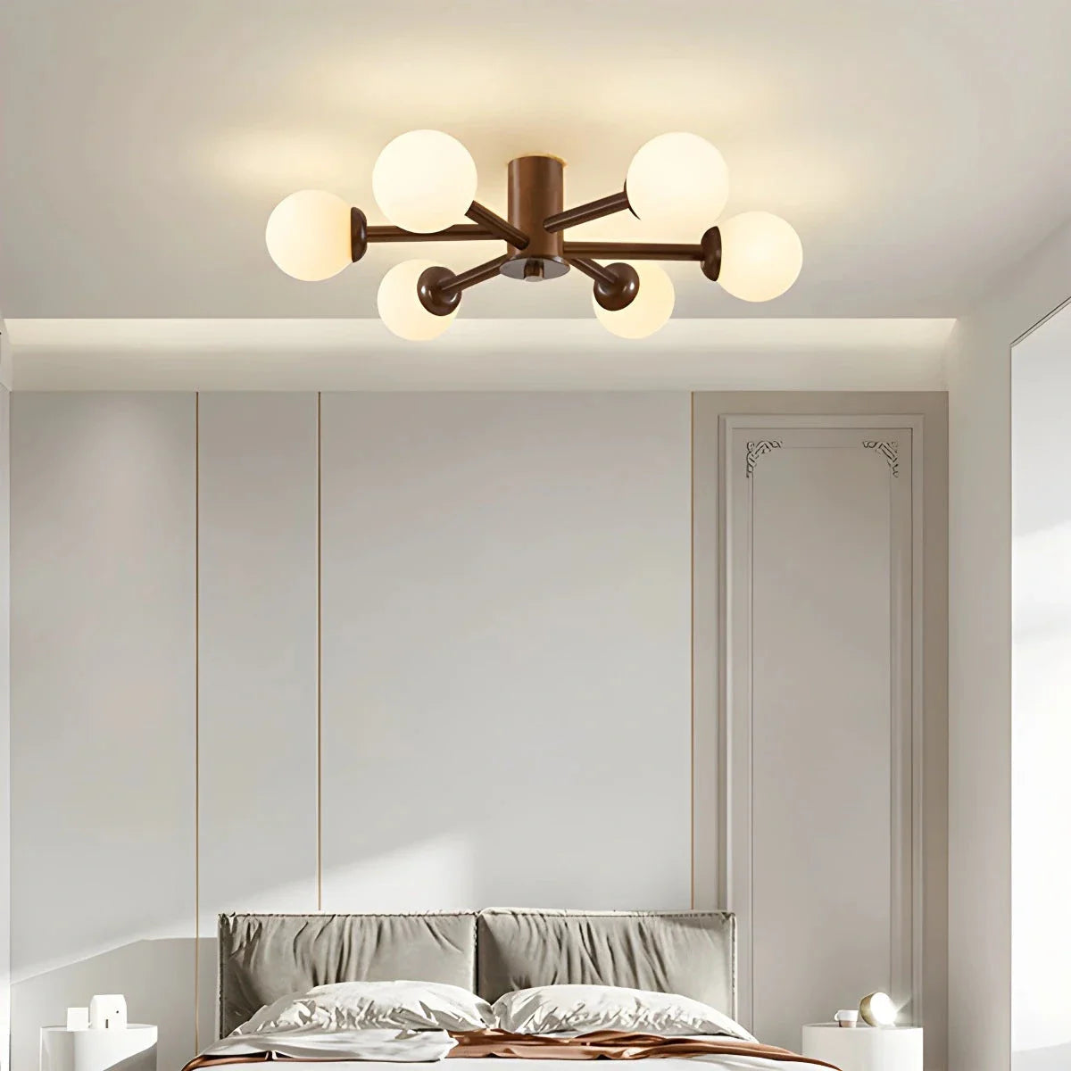 Feyran Nordic Wooden Dining Room Ceiling Light