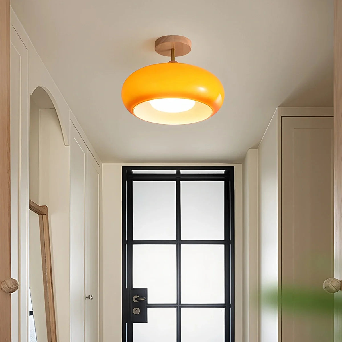 Feyran Plafonnier Retro Glass Ceiling Lamp