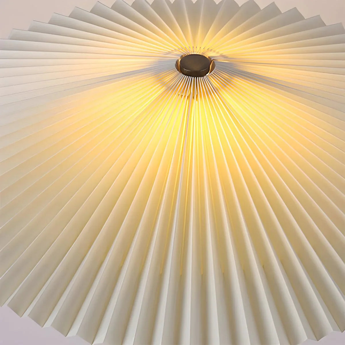 Feyran Pleated Squiggle Floor & Table Lamp