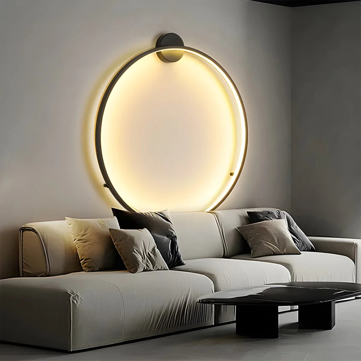 Feyran Round Ring LED Wall Lamp for Living Room
