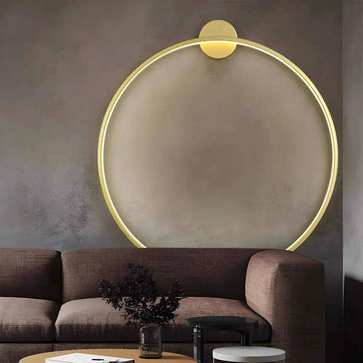 Feyran Round Ring LED Wall Lamp for Living Room