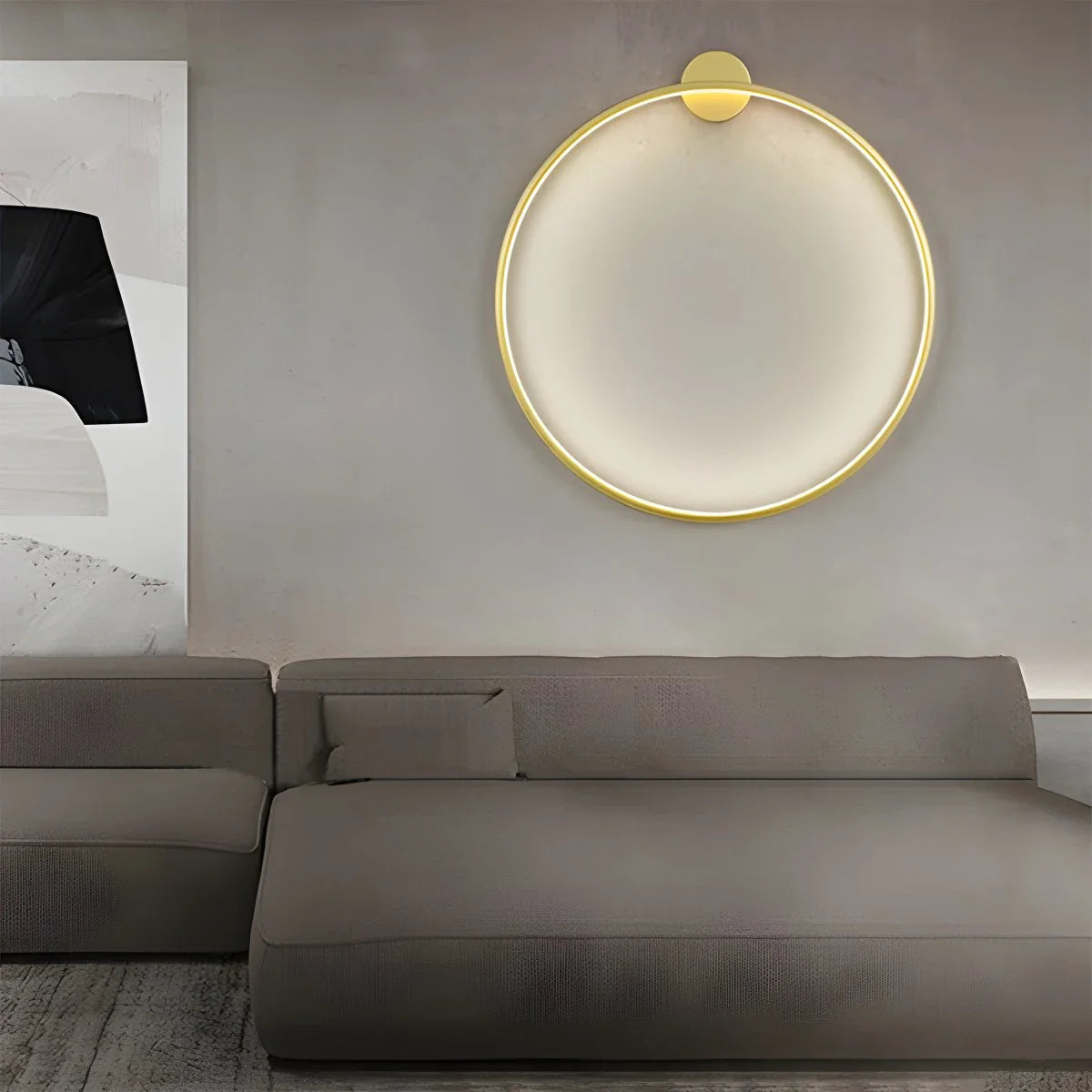 Feyran Round Ring LED Wall Lamp for Living Room