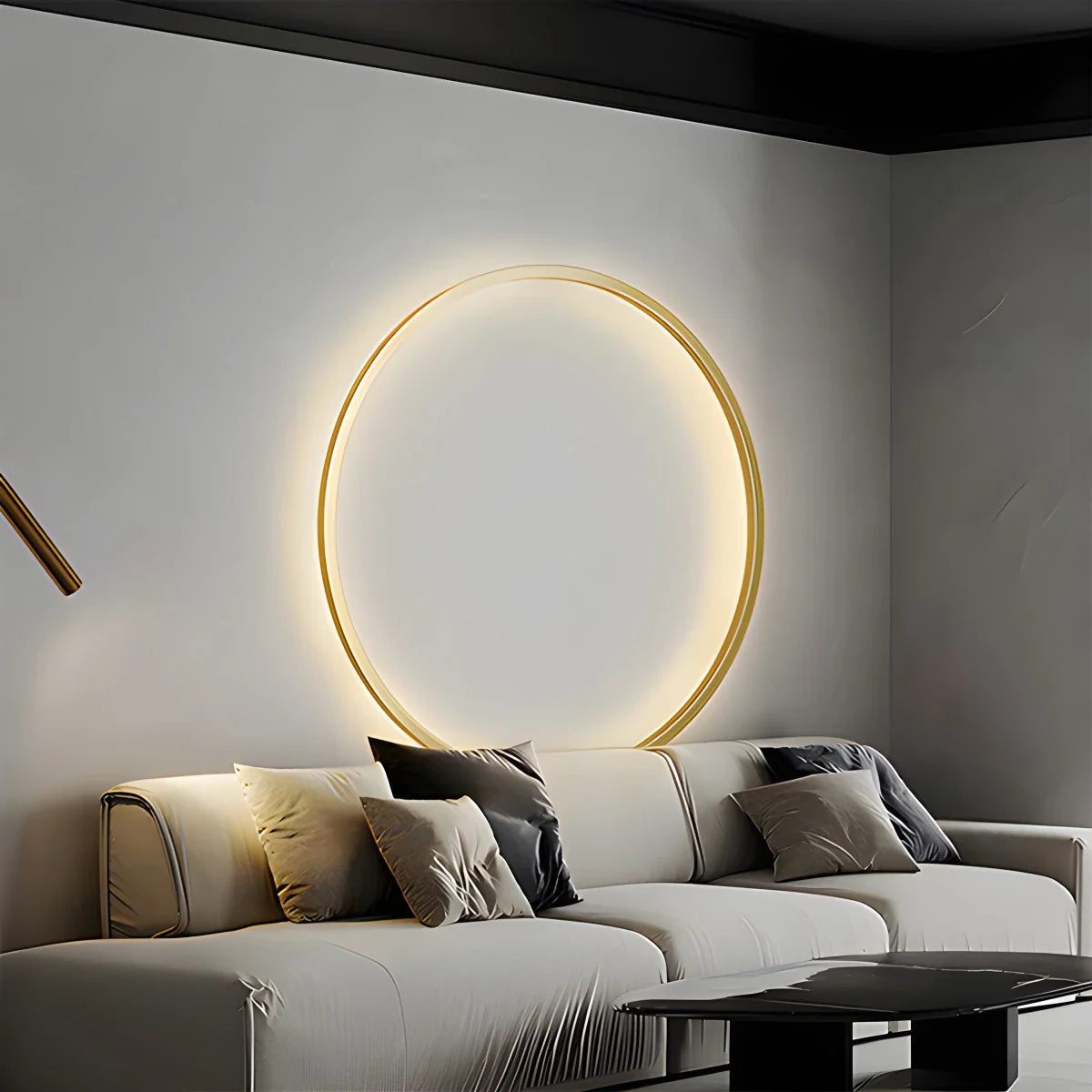 Feyran Round Ring LED Wall Lamp for Living Room