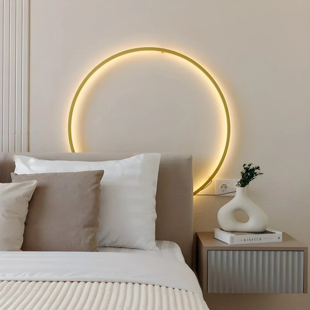 Feyran Round Ring LED Wall Lamp for Living Room