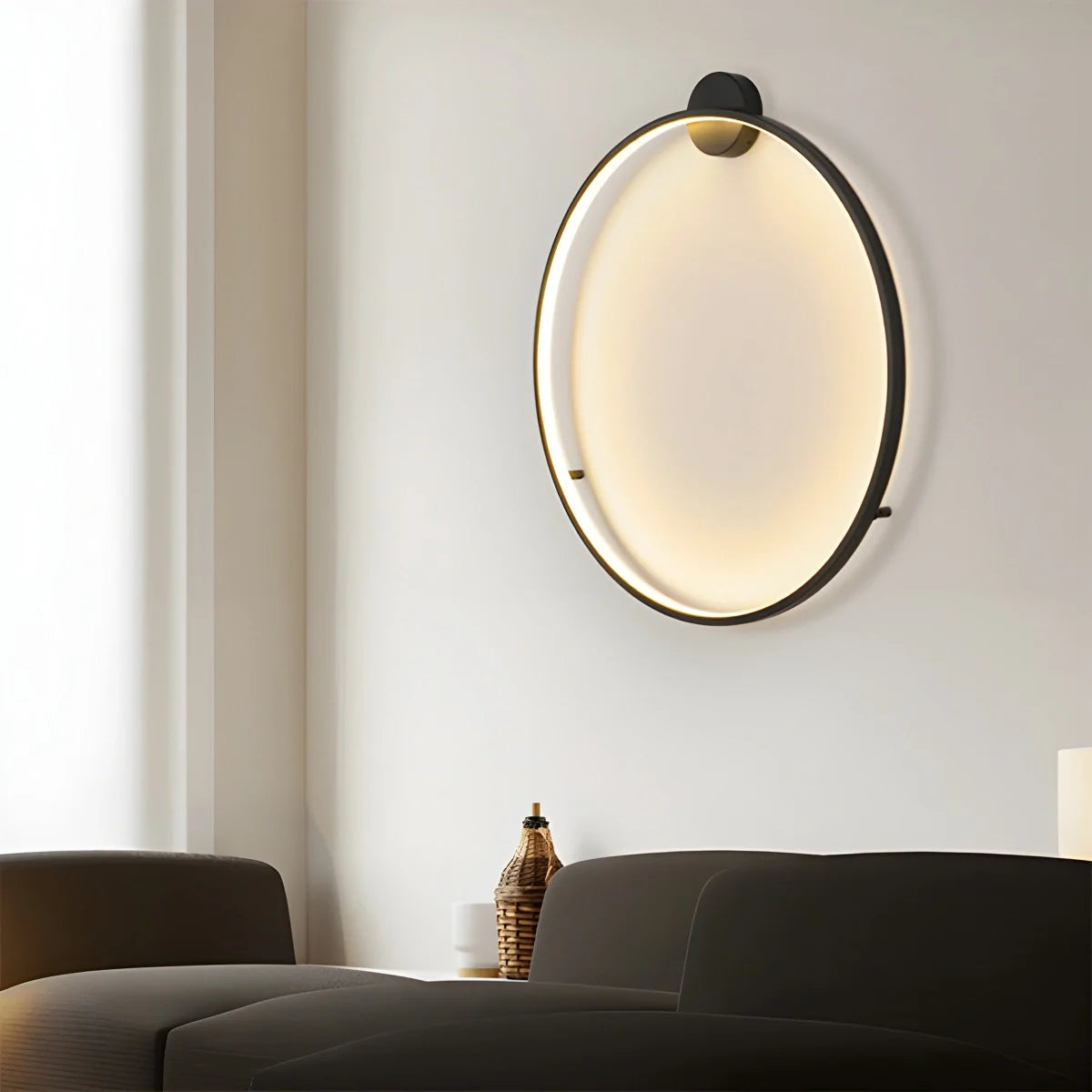 Feyran Round Ring LED Wall Lamp for Living Room