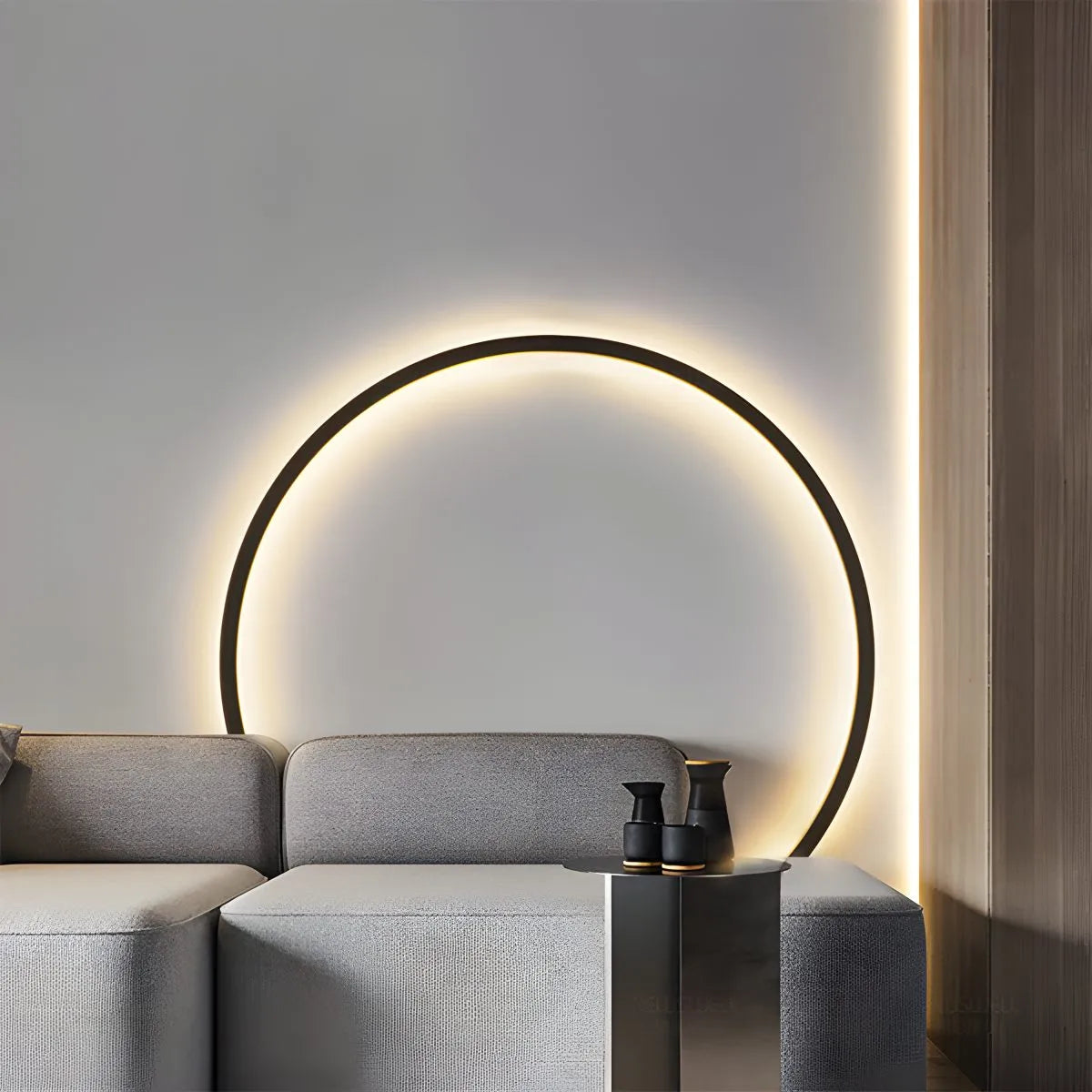 Feyran Round Ring LED Wall Lamp for Living Room