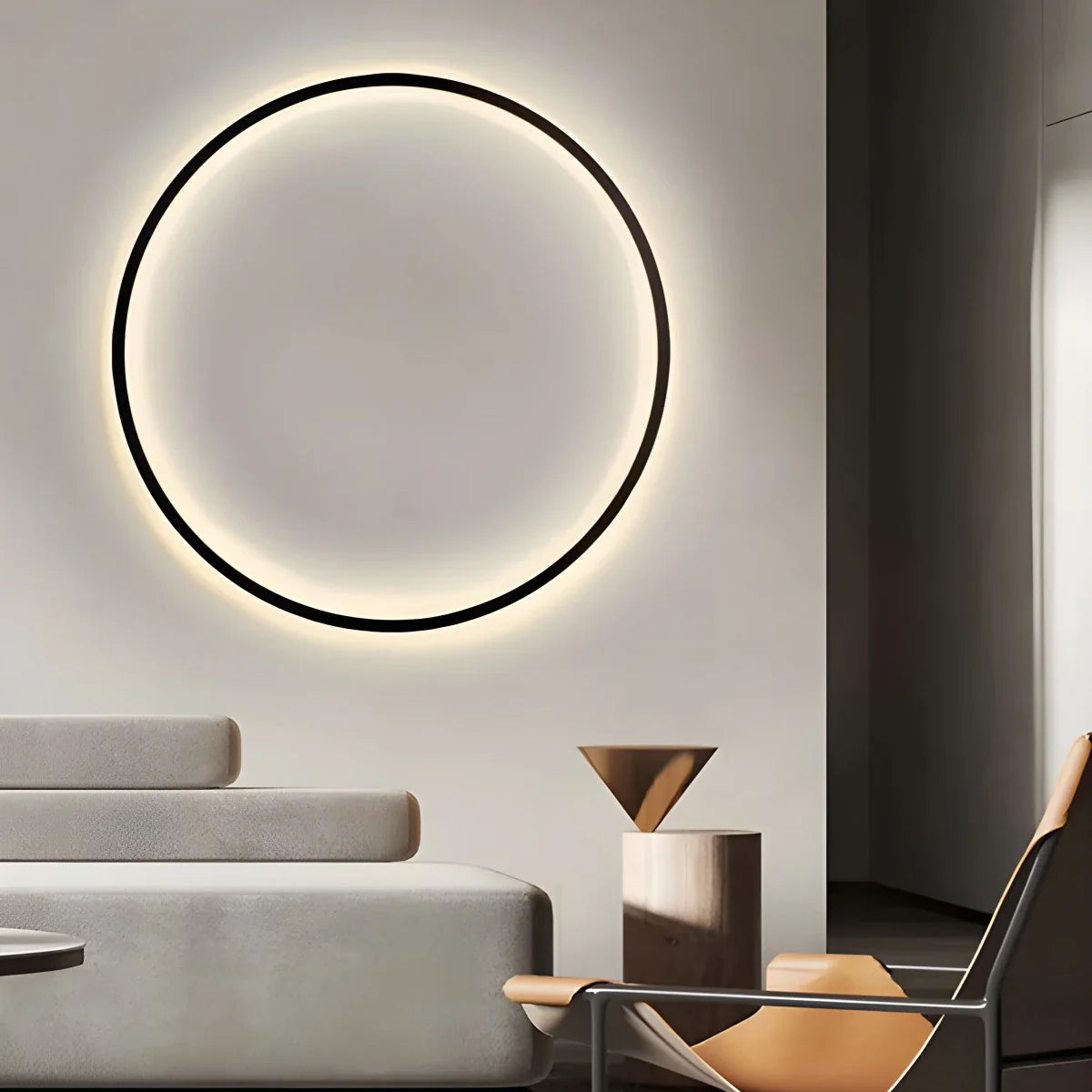 Feyran Round Ring LED Wall Lamp for Living Room