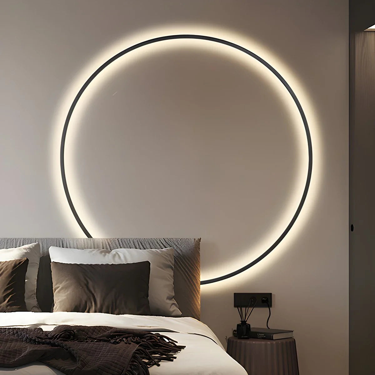 Feyran Round Ring LED Wall Lamp for Living Room