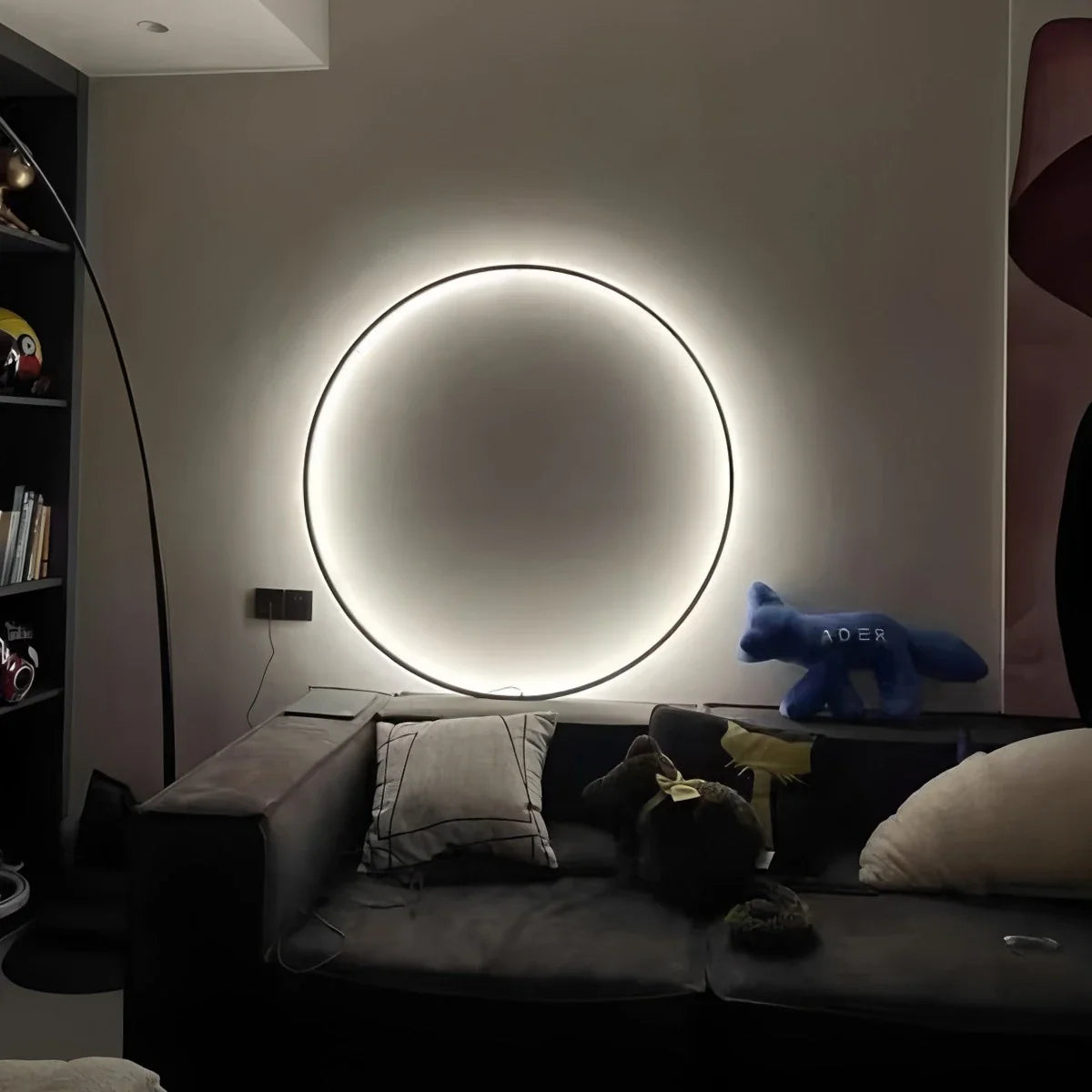 Feyran Round Ring LED Wall Lamp for Living Room