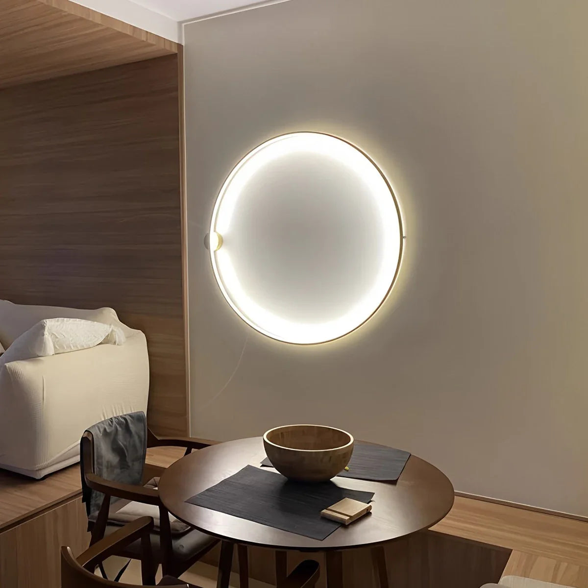 Feyran Round Ring LED Wall Lamp for Living Room