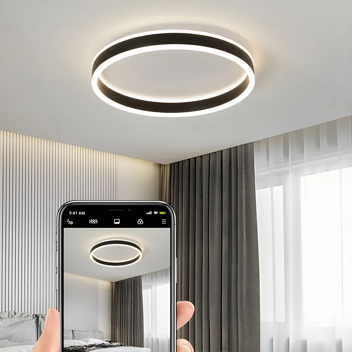 Feyran Simple Modern Round Ceiling Light