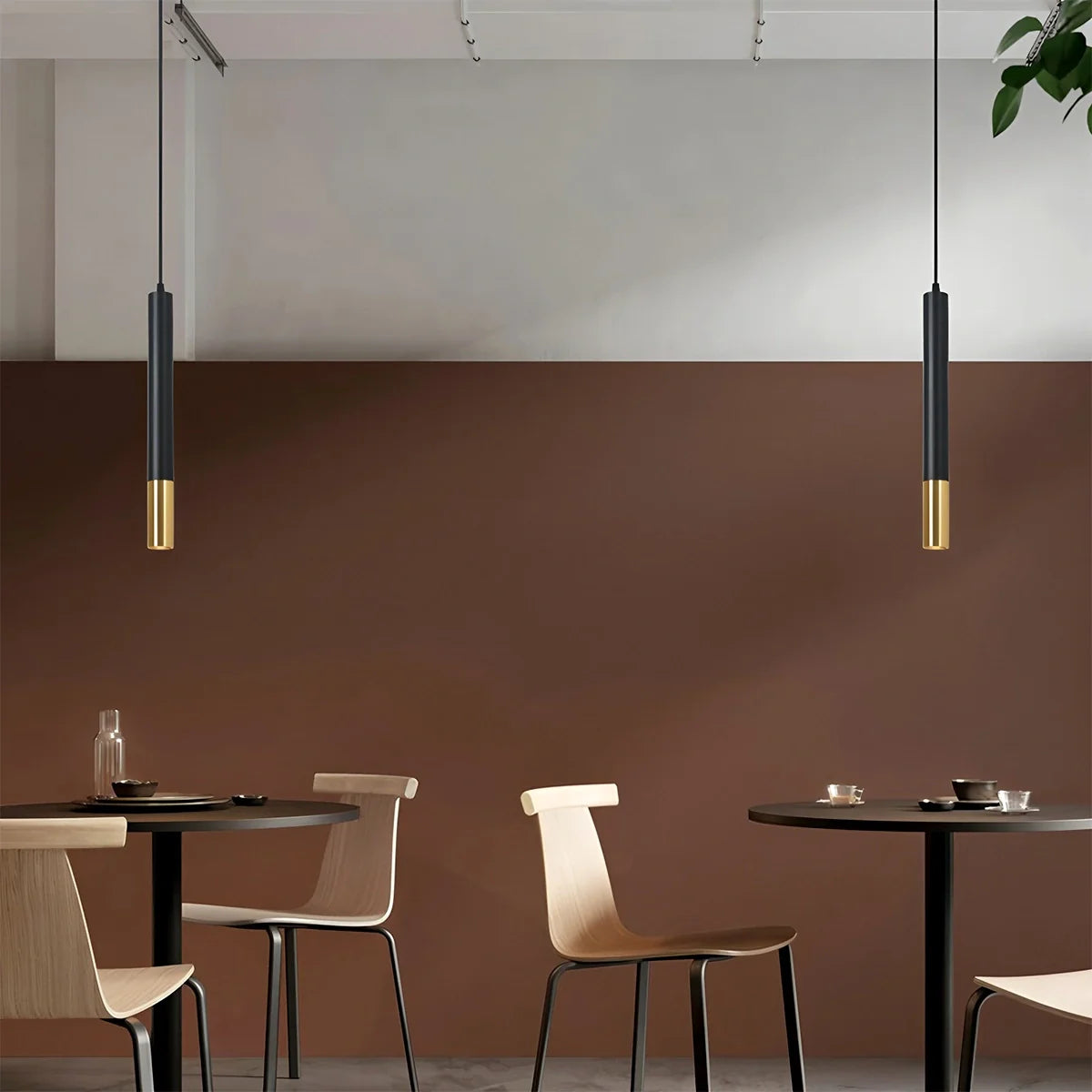 Feyran Stark Long Tube Pendant Light for Bedroom
