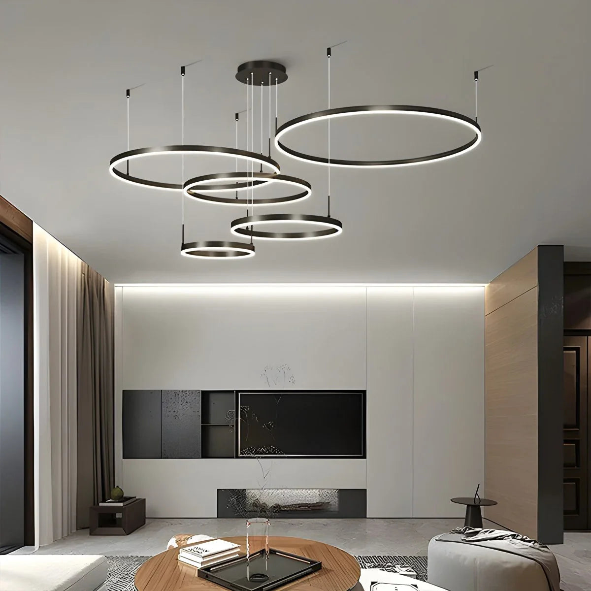 Feyran Modern Wireless Ring Chandelier Ceiling Lamp