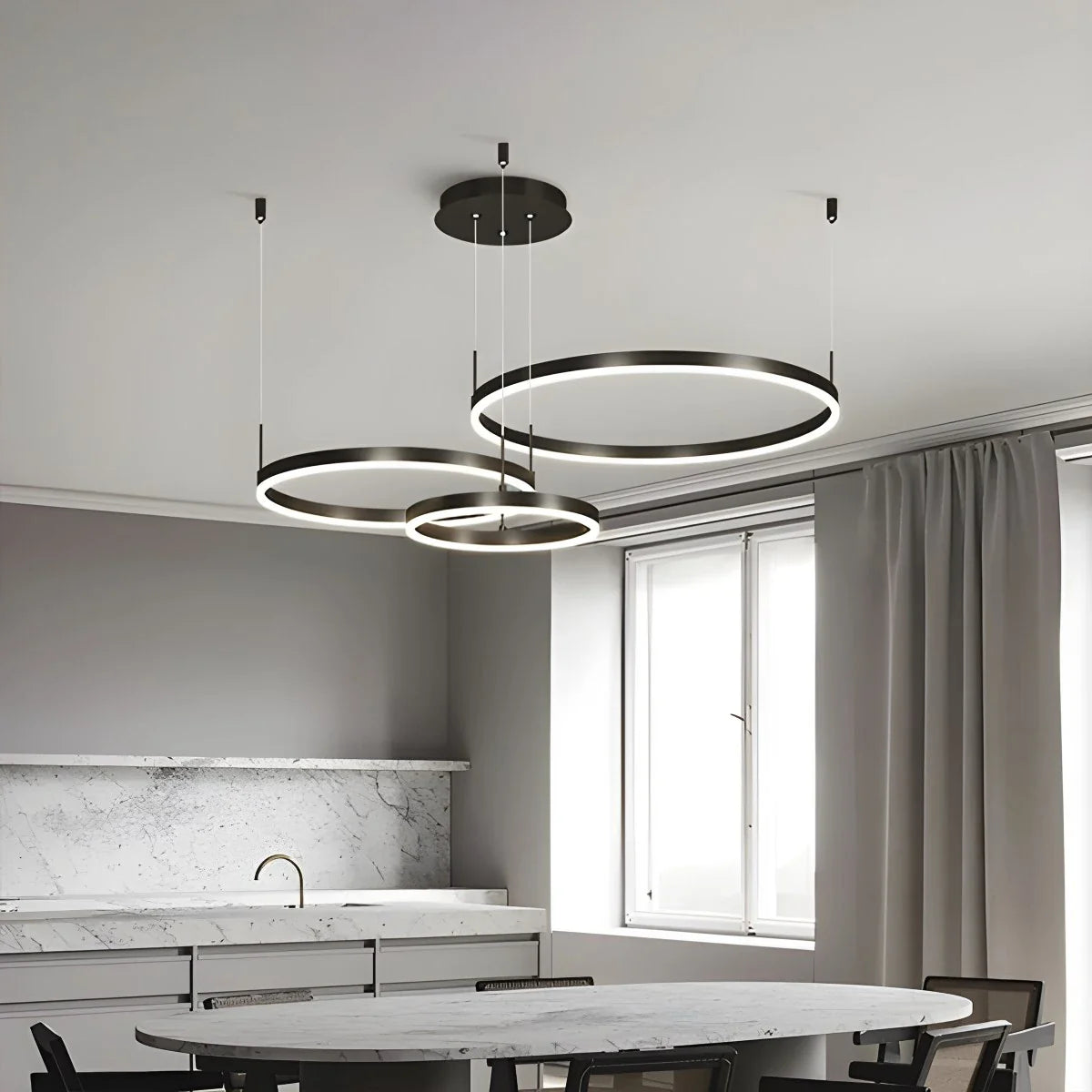 Feyran Modern Wireless Ring Chandelier Ceiling Lamp